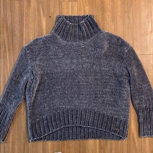 Grey Turtle Neck Sweater
